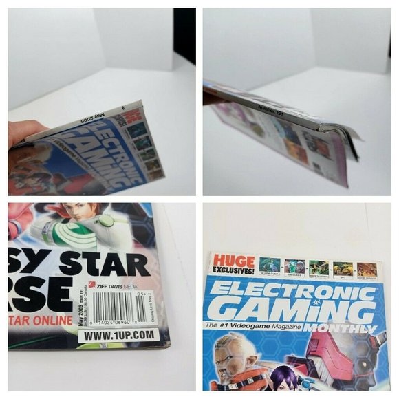 Electronic Gaming Monthly Magazine Phantasy Star Universe 191 May 05 *MINOR WEAR - Picture 11 of 14